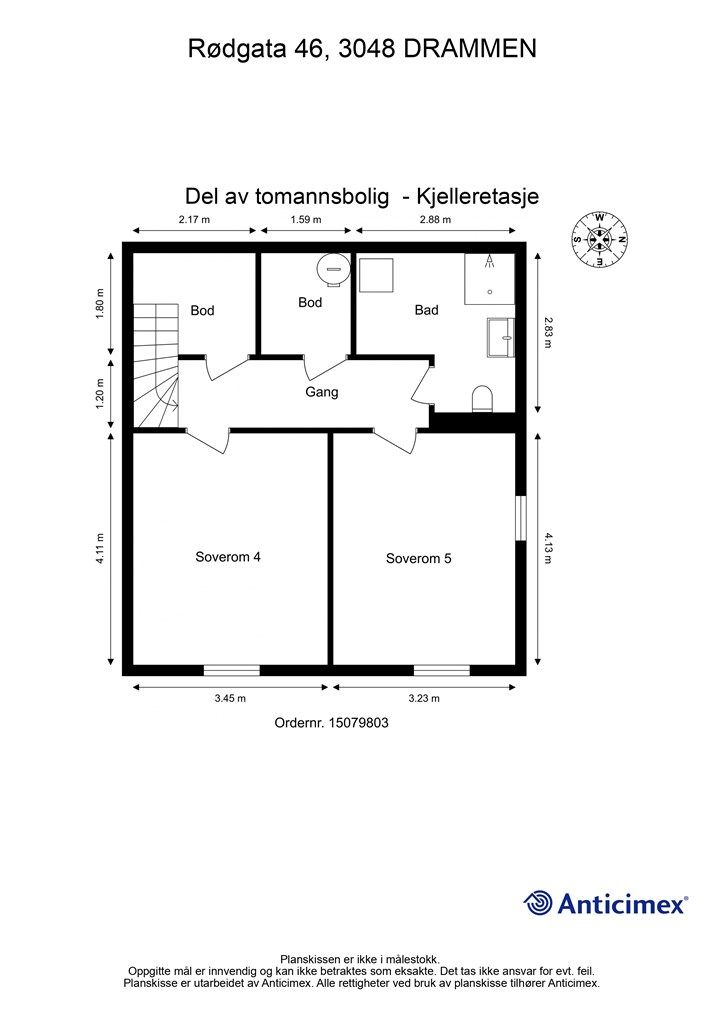 Plantegning - Kjeller