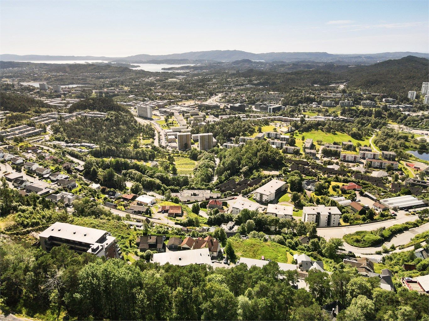 - I Krohnegården Panorama lever man som kongen på haugen -