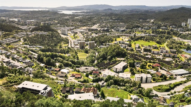 - I Krohnegården Panorama lever man som kongen på haugen -
