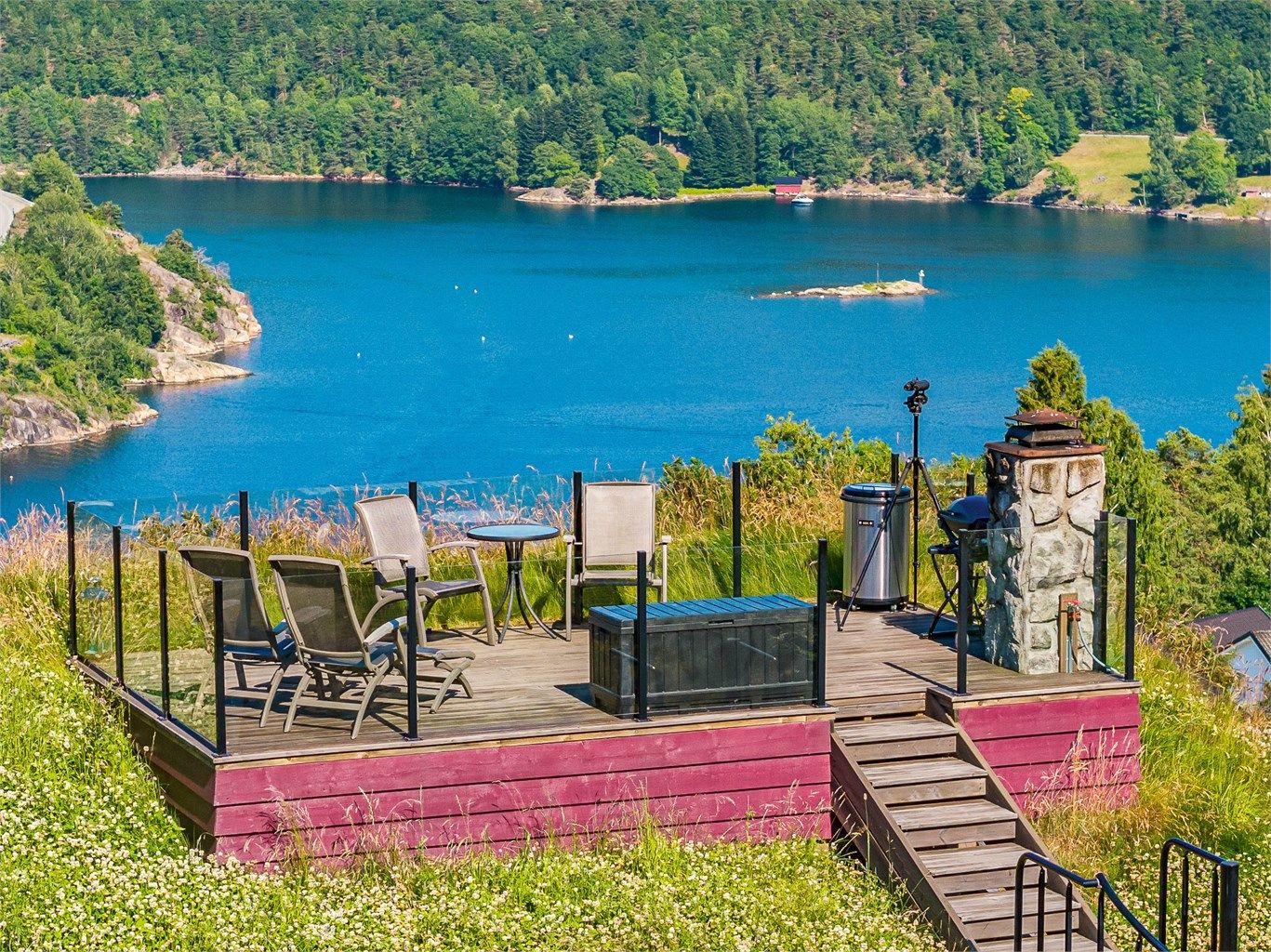 Velkommen til Skibheiveien 55! Ca. 100 meter over havet 