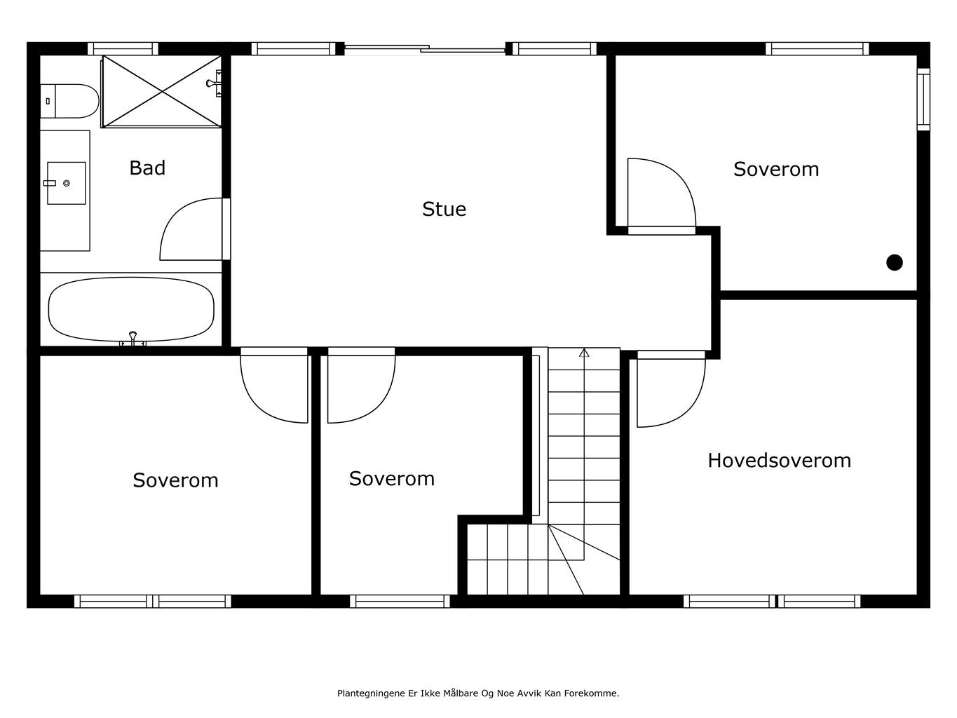Plantegning 2. etasje. 