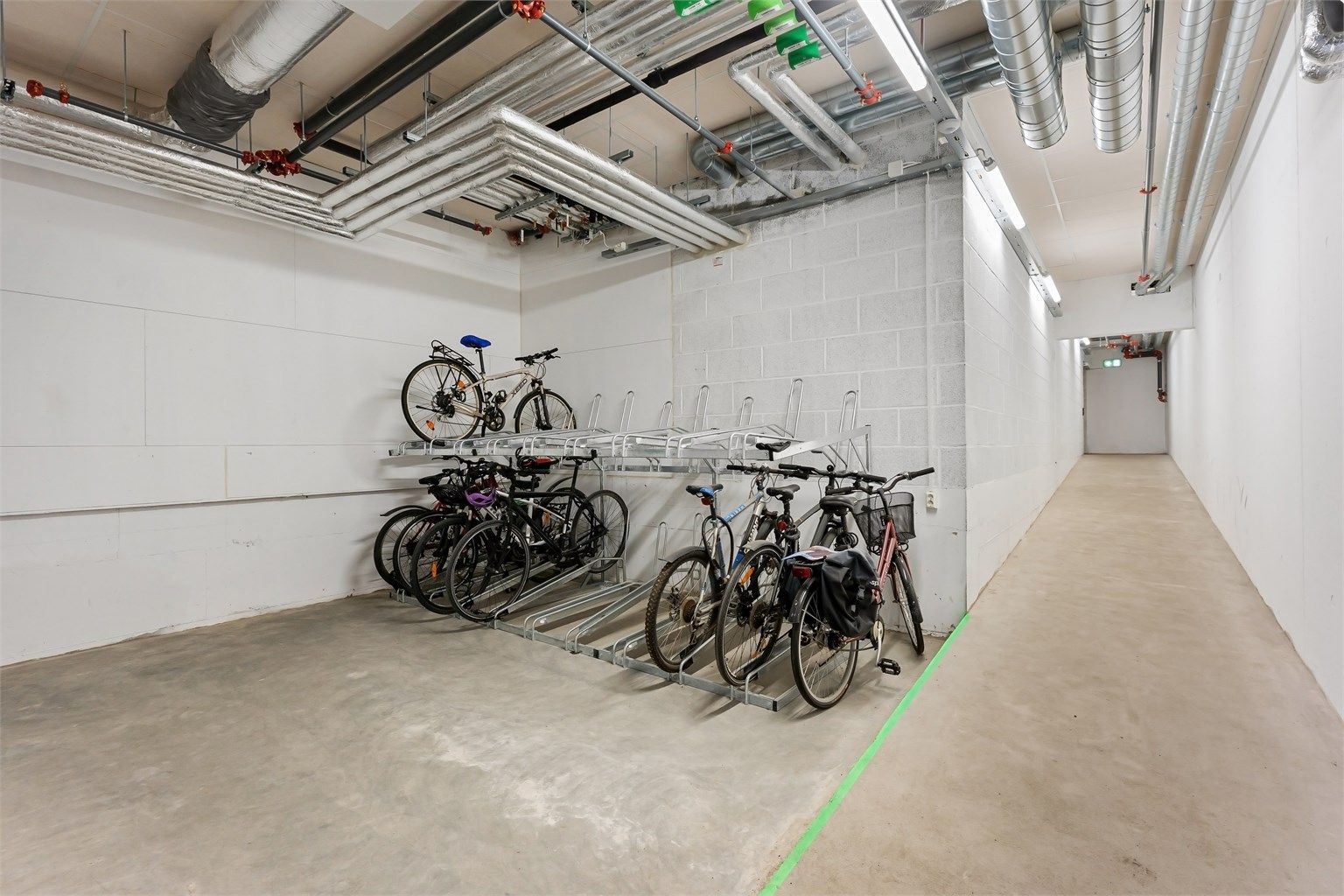 Praktisk sykkelparkering