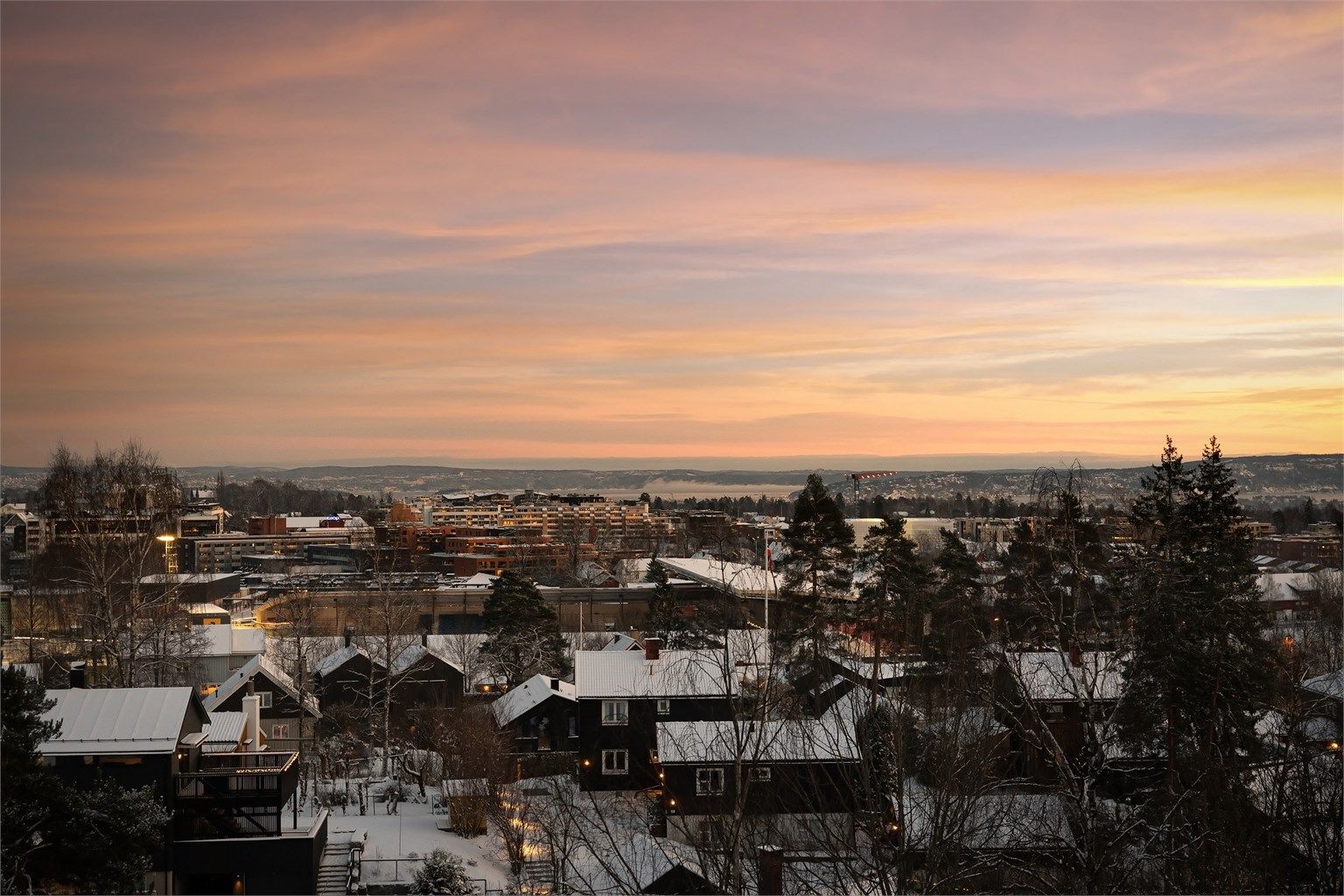 Utsikt utover Oslofjorden