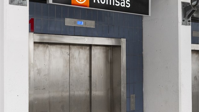 Romsås T-bane 4 minutters gange fra leiligheten