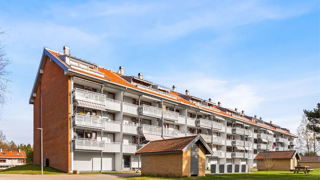 Attraktiv beliggenhet på Ødegården, i et skjermet og tilbaketrukket boligområde.