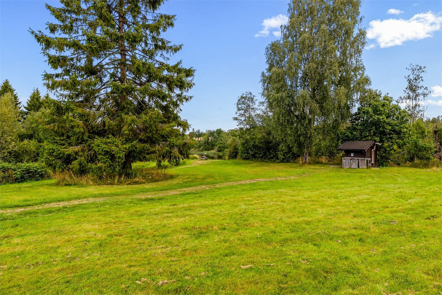Store fellesarealer for lek og moro.