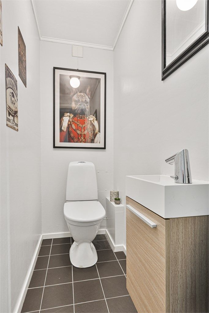 Separat WC-rom i andre etasje