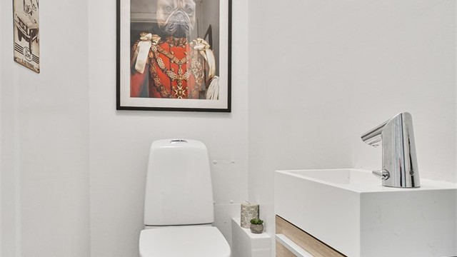 Separat WC-rom i andre etasje