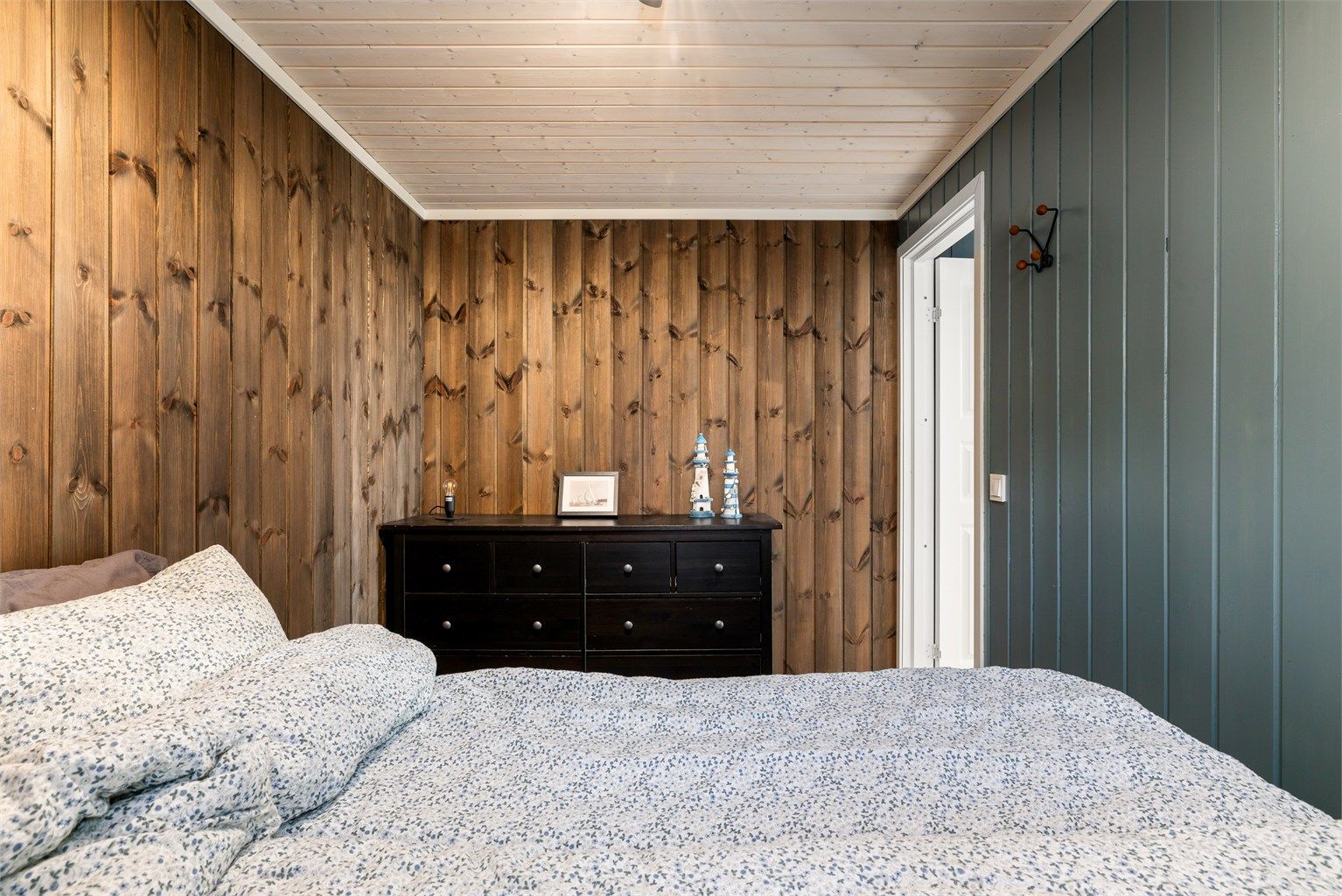 I HYTTA er det fem soverom med til sammen ti soveplasser.