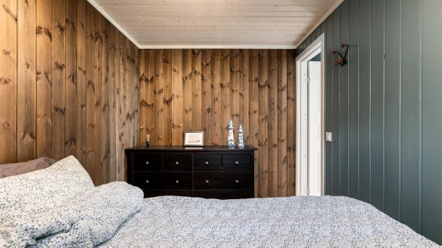 I HYTTA er det fem soverom med til sammen ti soveplasser.