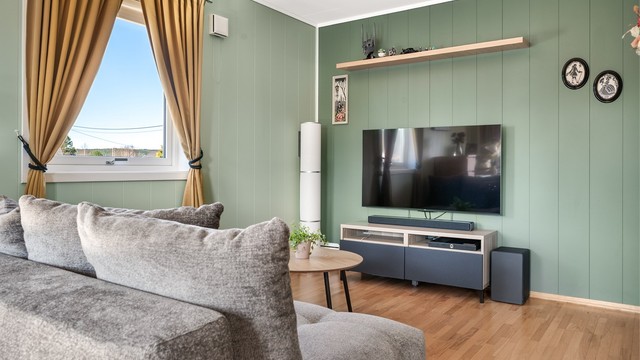 Tilkobling for TV og internett fra Altibox er inkludert i felleskostnadene.