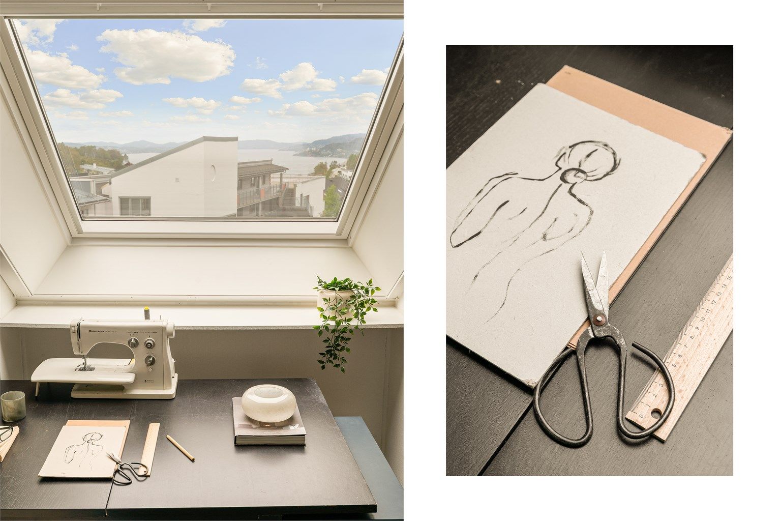 - I tillegg disponerer leiligheten en bod på loft, og to i kjeller -