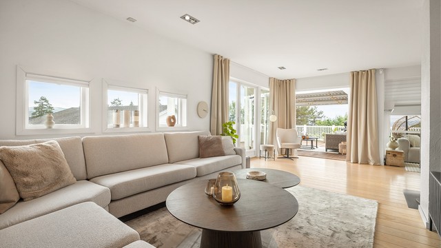 Plass til sofagruppe