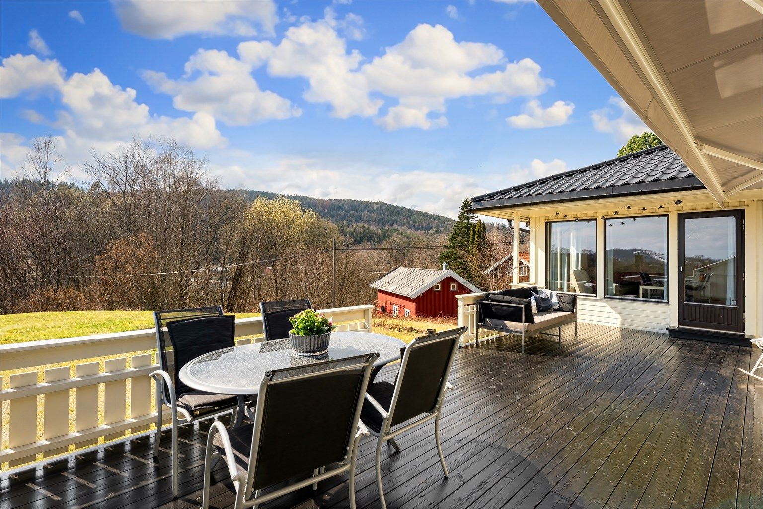 Her er det gode solforhold hvor late dager kan nytes