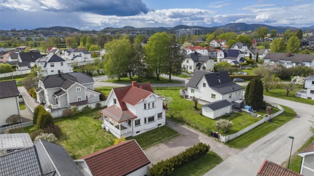 Veletablert nabolag.
