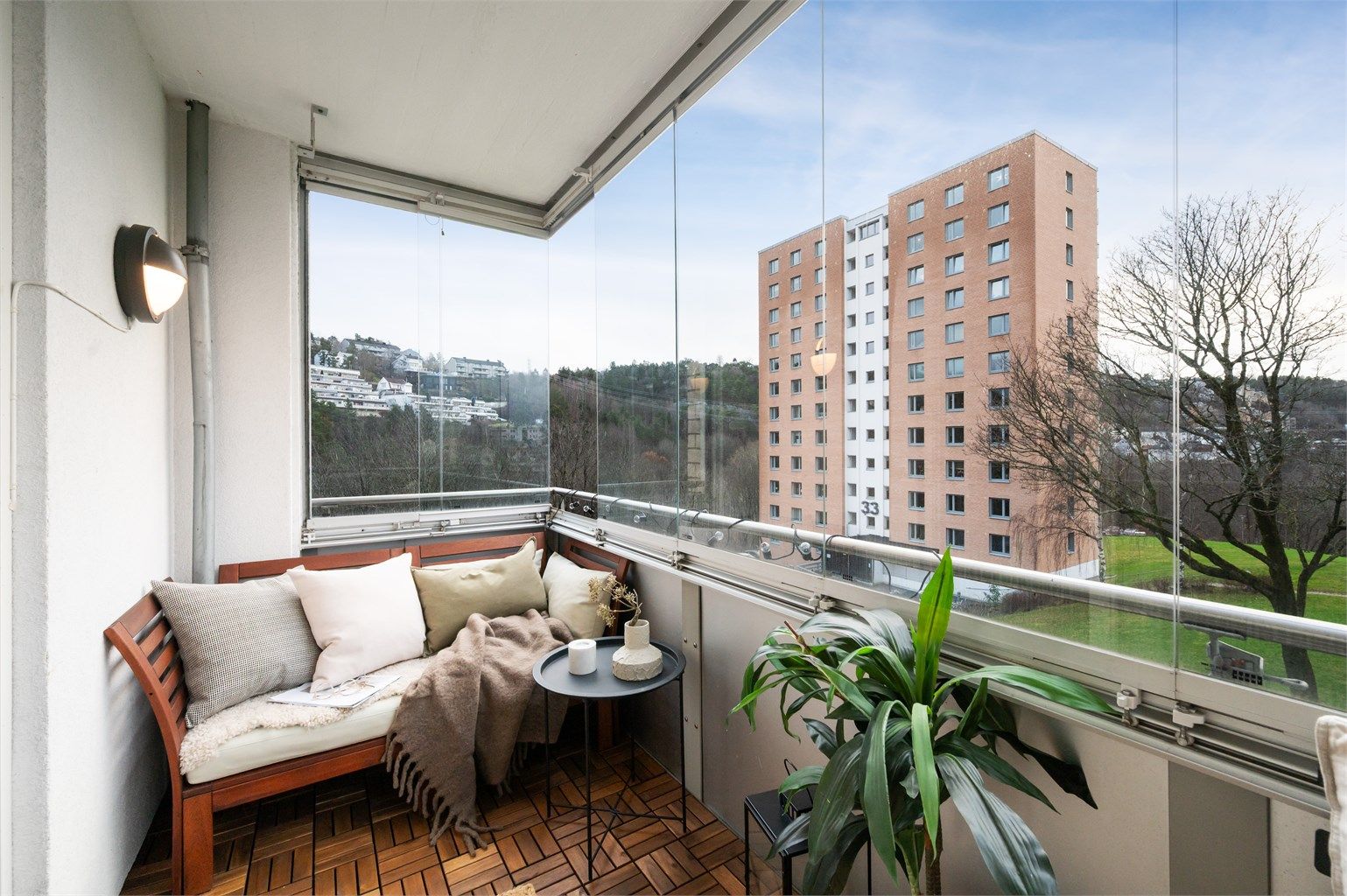 Arnljot Gellines vei 35 ligger i et stille og rolig område i Lodalen/Etterstad.