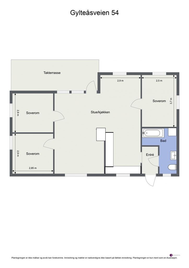 Plantegning - 1. etasje