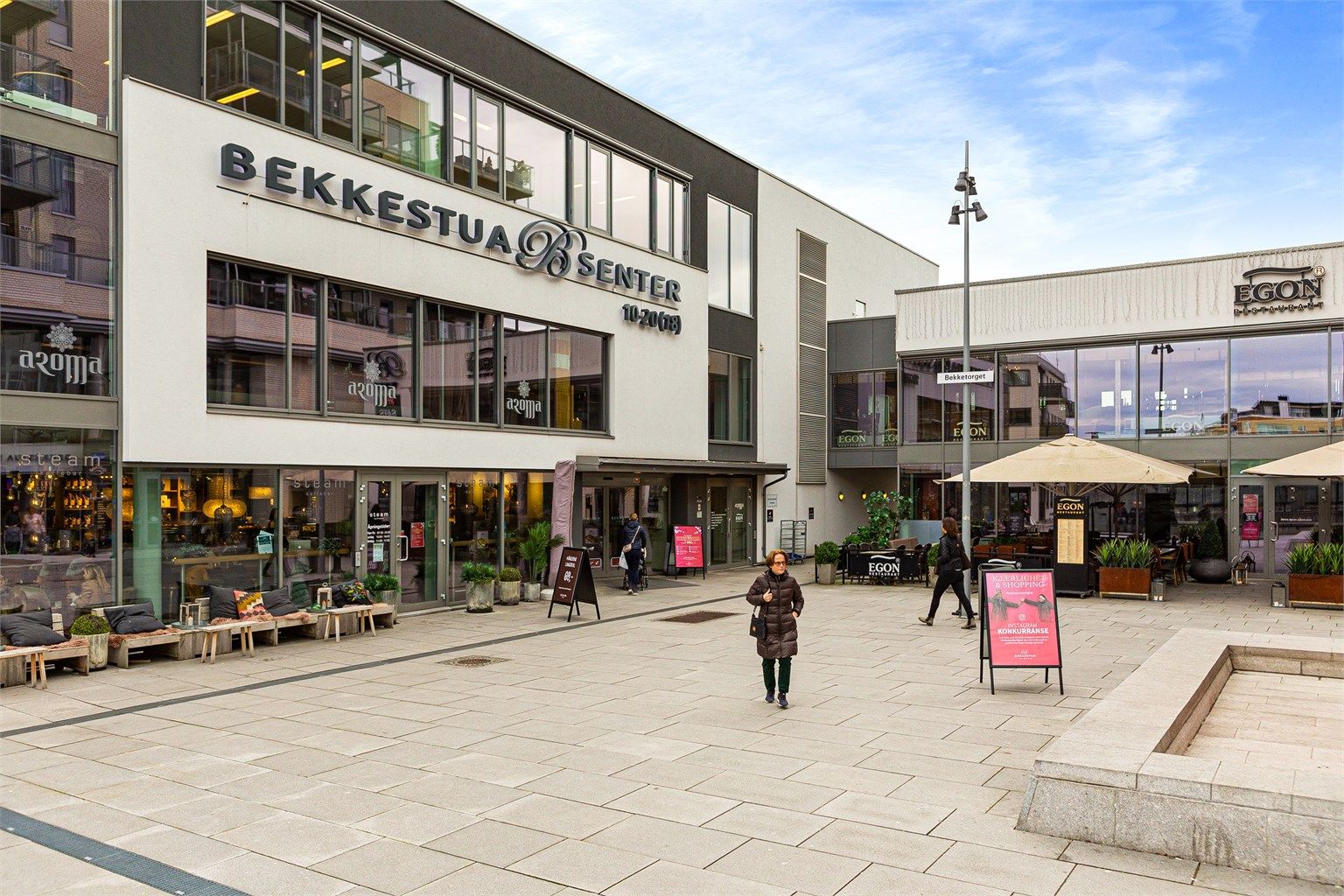 Områdebilde - Bekkestua senter ligger kun få minutter unna leiligheten