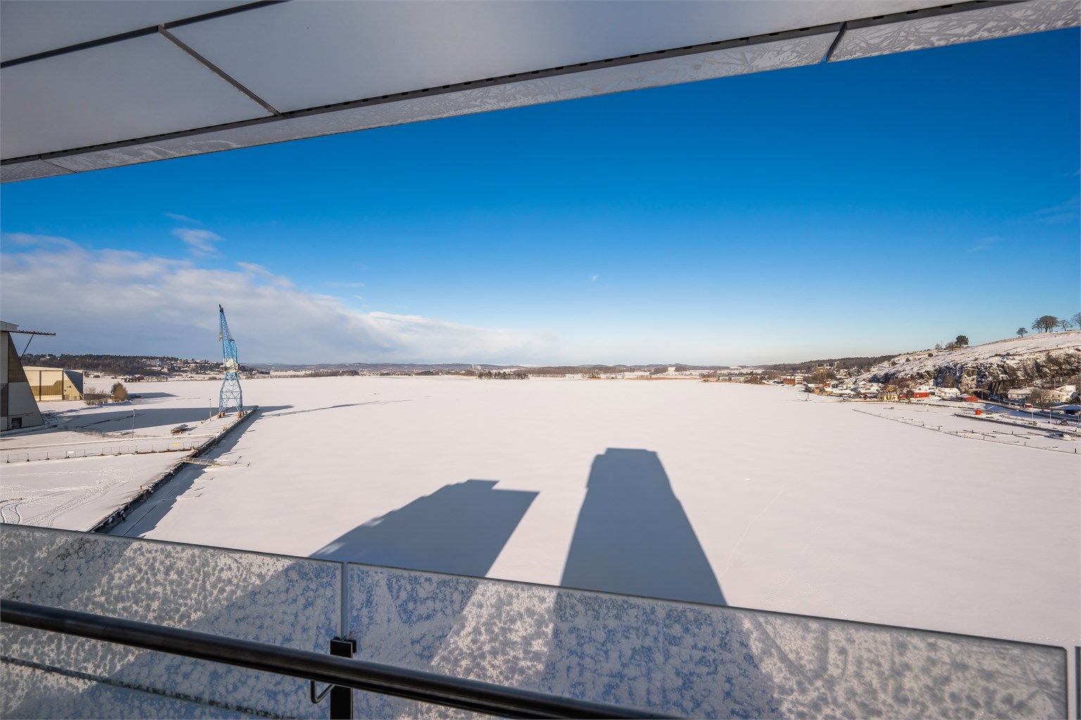 Her kan man innrede med salong og spisegruppe. 