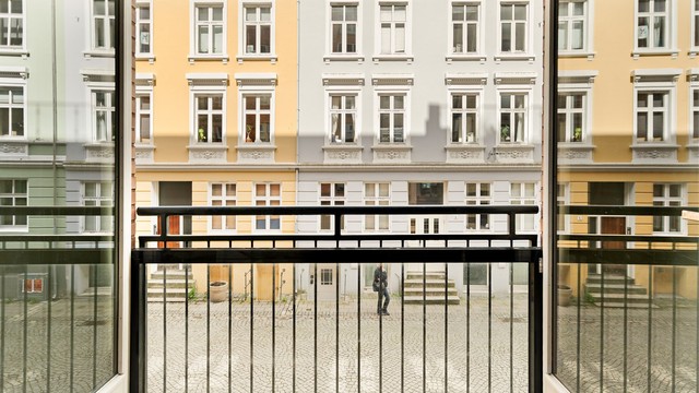 - Utsikt mot Hans Tanks gate -