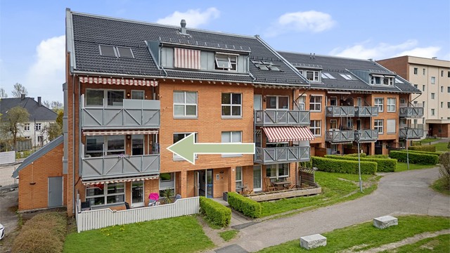 Velkommen til visning av stilren og meget pen leilighet. Foto: Ole Thoresen