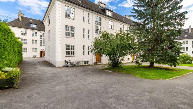 Velkommen til Jørgen Løvlandsgate 22 A en idyllisk beliggende endeleilighet. Foto: Digit Media AS v/Jørgen Sørebø