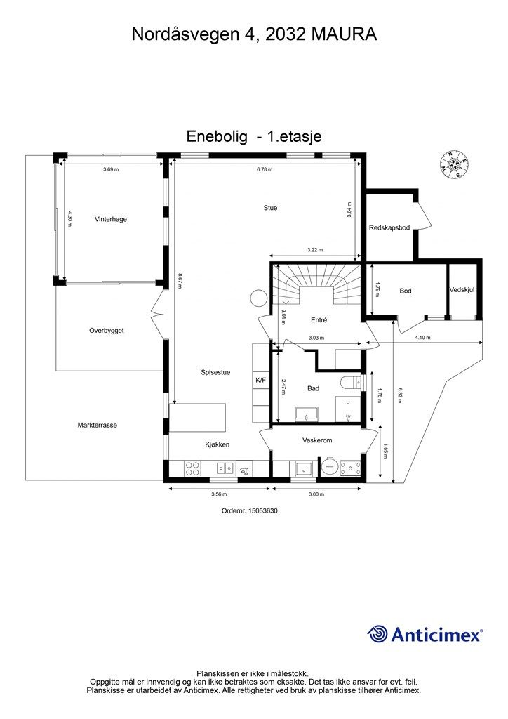 Plantegning 1.etasje