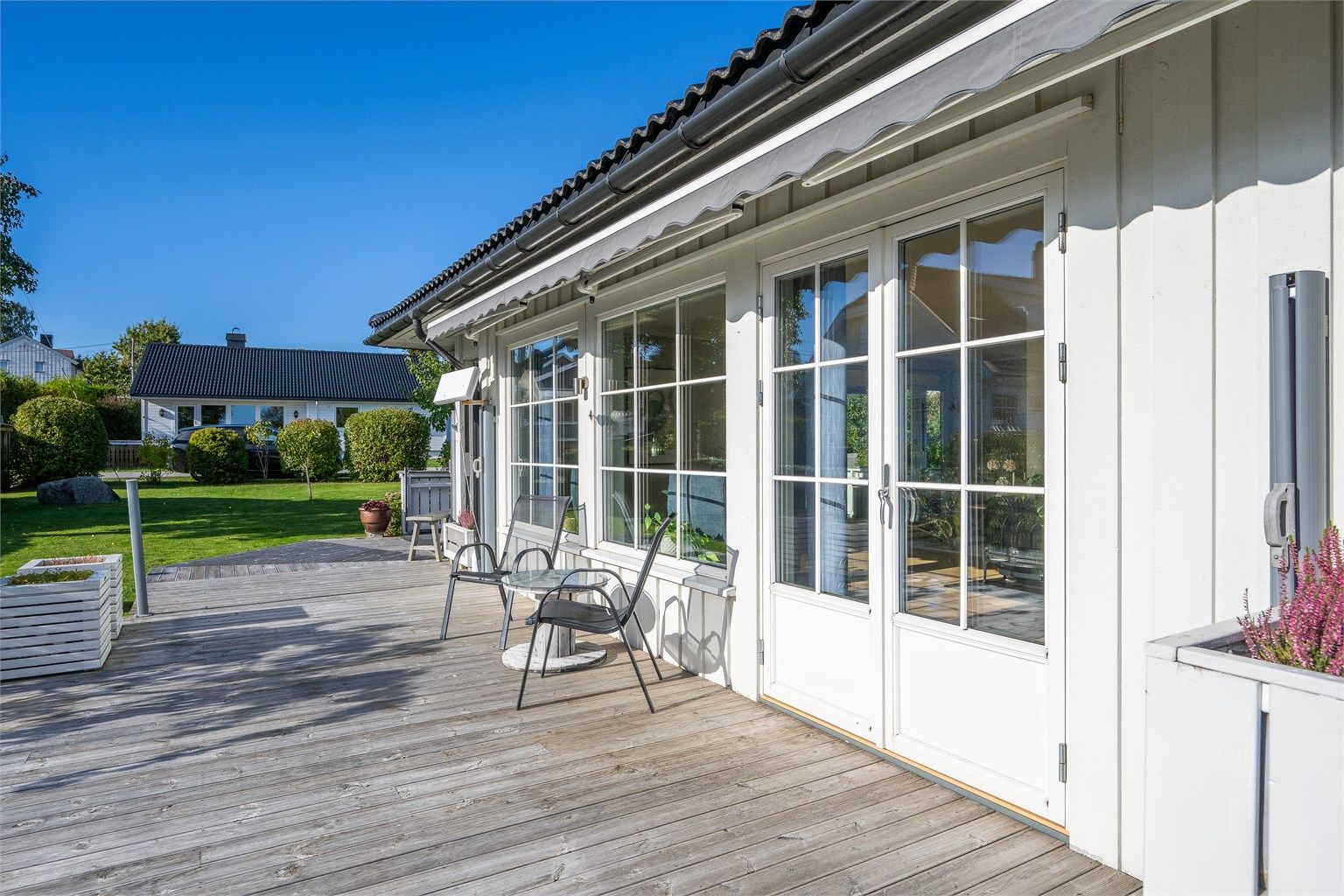 Flotte soner for avslapning, grilling og hyggelige sammenkomster med familie og venner.