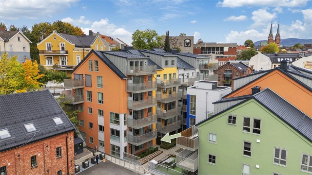 Krogsveen v/Sander Stølan presenterer Nedre Hjellegate 10F! Foto: A7 Media