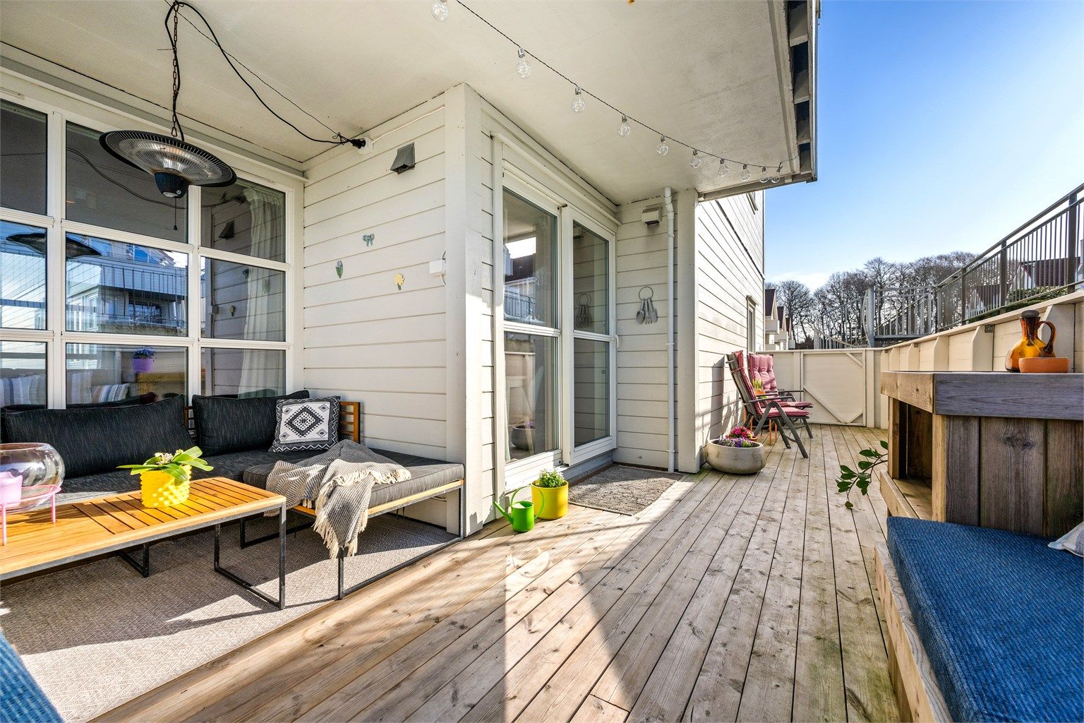 Veritashammaren 19 er en fin og romslig selveierleilighet, beliggende på enden og i første etasje av bygget. ( foto : John Mossige ) 