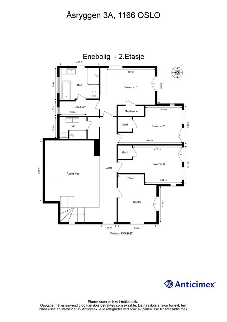 Plantegning - 2.Etasje.