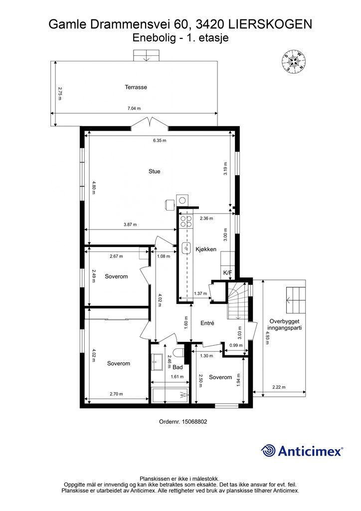 Plantegning - 1. etasje