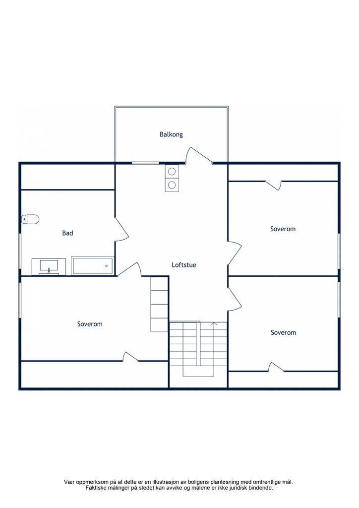 Plantegning - Annen etasje