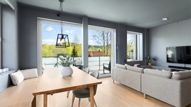 Fin samlingsplass for venner og bekjente ved spiseplassen