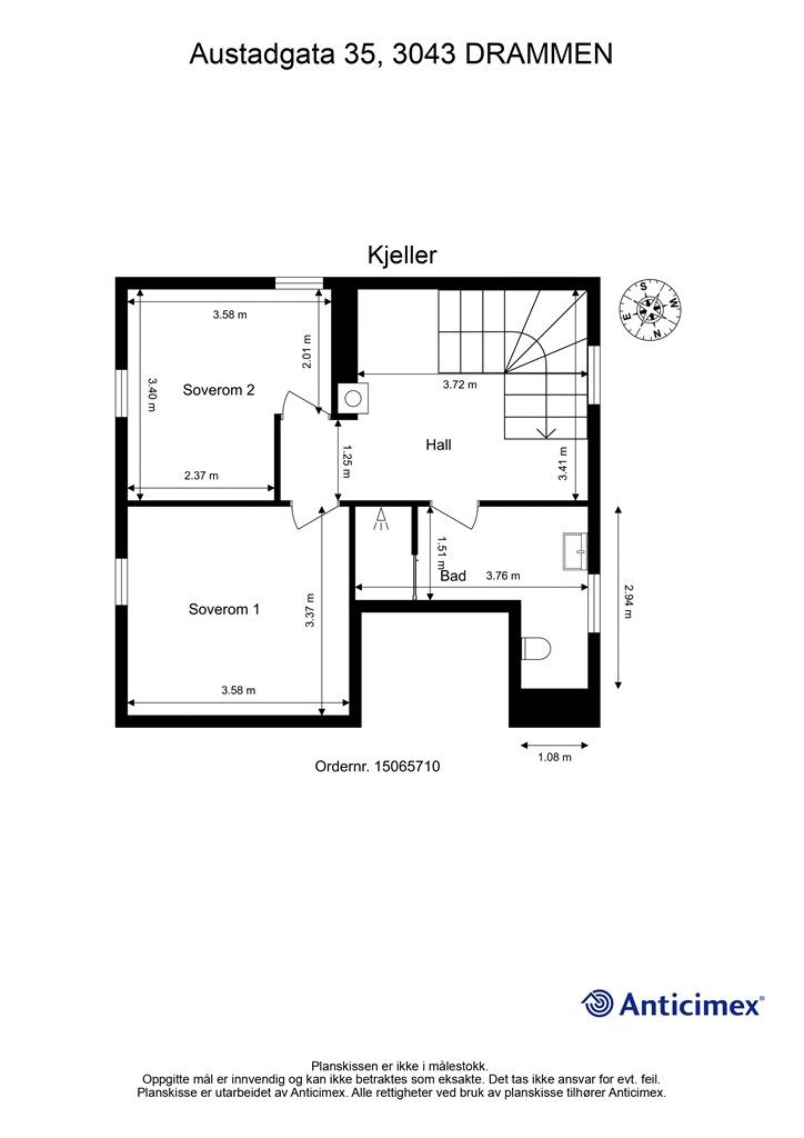 Plantegning - Kjeller