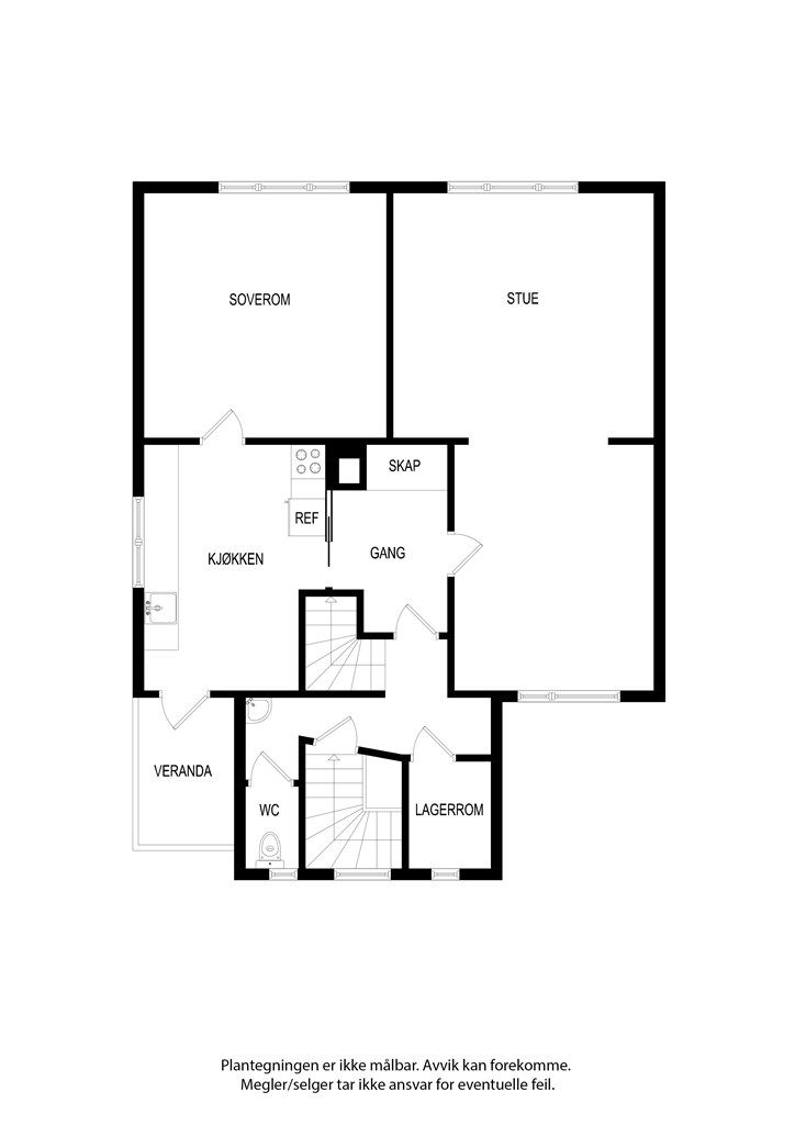 Plantegning 2. etasje
