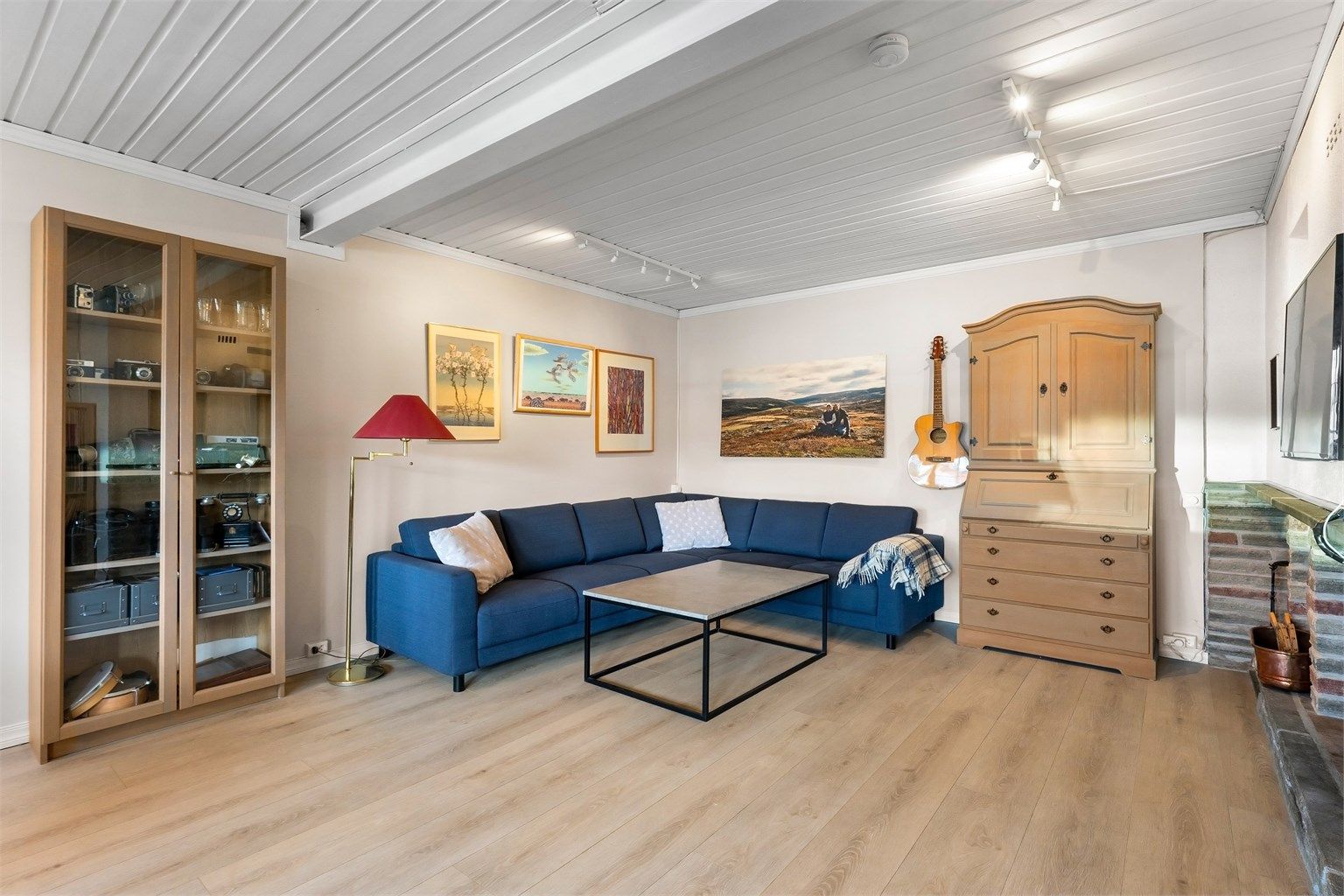 Peisestuen er opprinnelig byggemeldt som "hobbyrom/sport" og er ikke godkjent til varig opphold