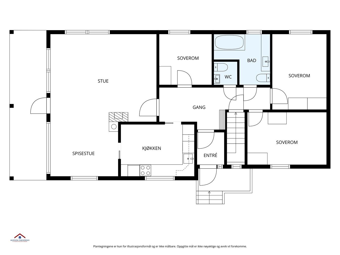 Plantegning | 1. etasje