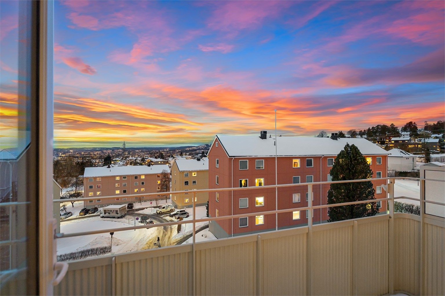 Her har man en fullstendig skjermet og usjenert beliggenhet