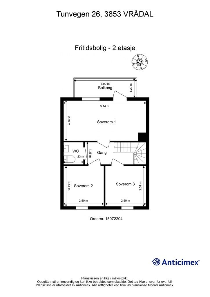 Plantegning 2.etasje