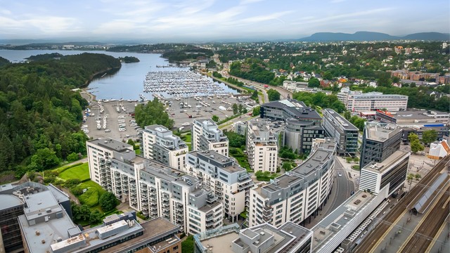 Kort vei til flotte turområder langs Frognerkilen og på Bygdøy.
