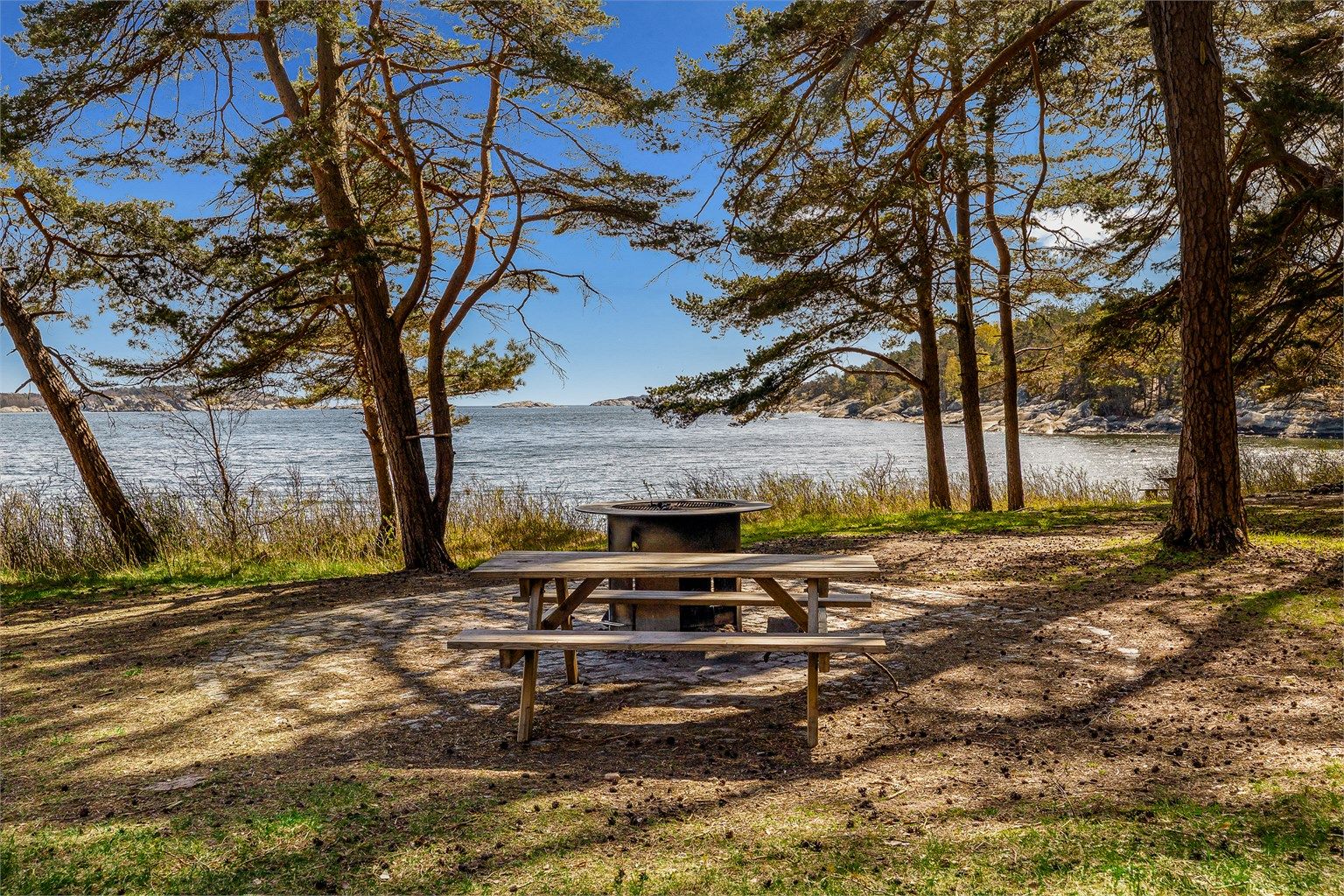 Her ligger alt til rette for å nyte lange og late sommerdager.