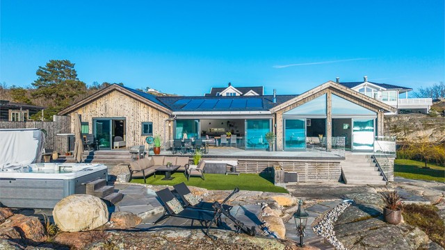 Det er beholdt store deler av den vakre naturen.