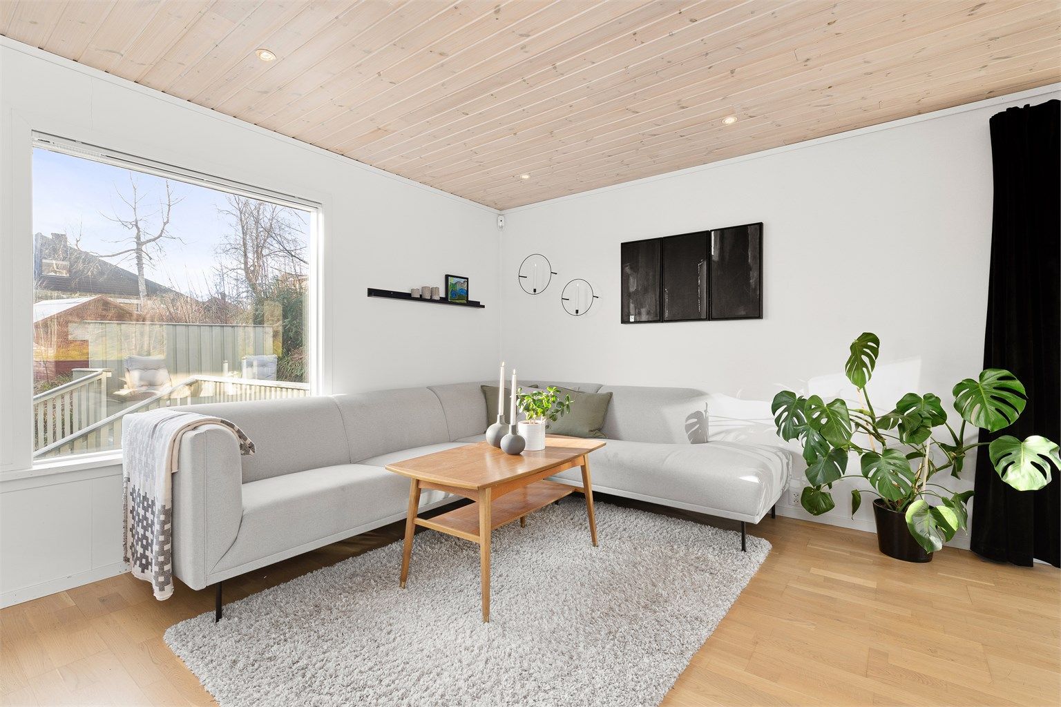 Sofakroken på stuen