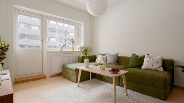 Velkommen til en delikat og innbydende 3-roms andelsleilighet med en herlig balkong.