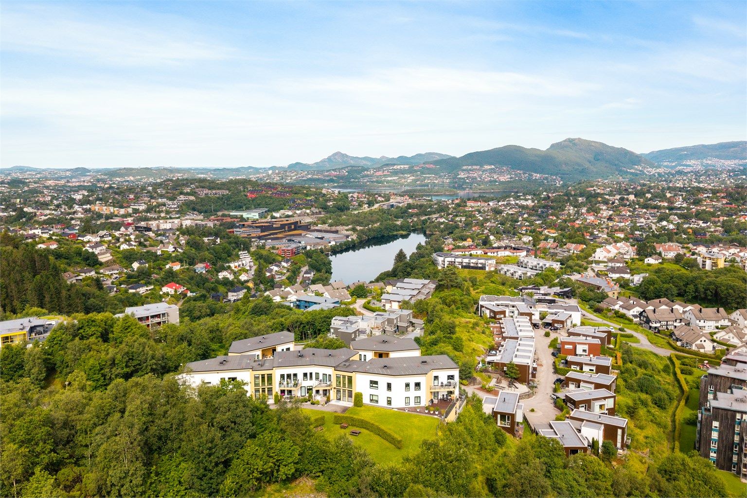 Dronefoto - Nærområdet