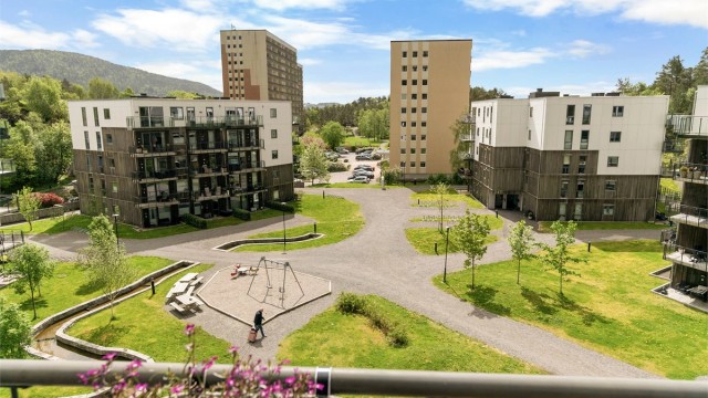 - Utsikt fra egen balkong -