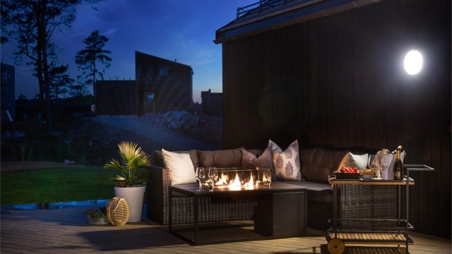 Sommerkveld på terrassen.