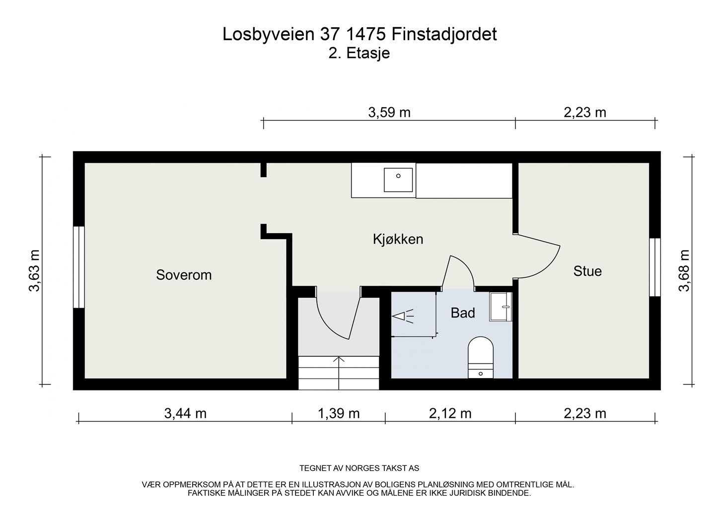 Plantegning - 2. Etasje