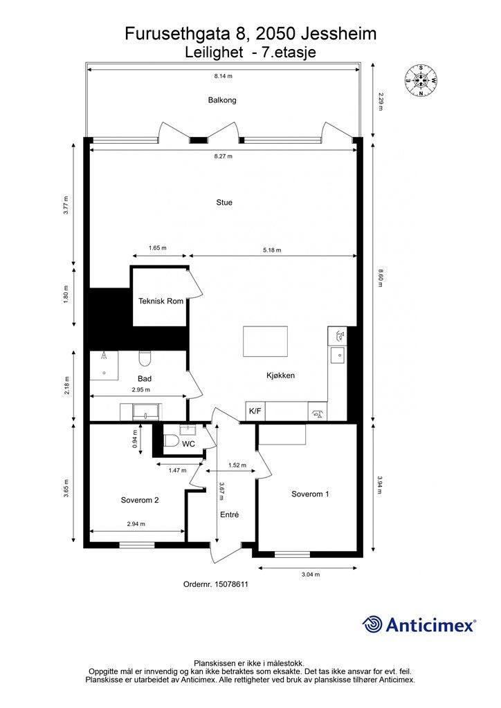 Plantegning-21004231-Leilighet - 7.etasje